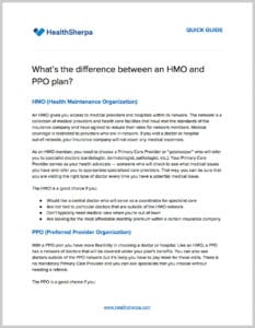 What's the difference between an HMO and PPO plan - HealthSherpa.com